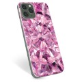 iPhone 11 Pro TPU Suojakuori - Vaaleanpunainen Kristalli