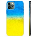 iPhone 11 Pro TPU Kotelo Ukrainan Lippu - Kaksisävyinen