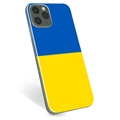 iPhone 11 Pro TPU Kotelo Ukrainan Lippu - Keltainen ja vaaleansininen