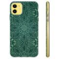 iPhone 11 TPU Suojakuori - Vihreä Mandala