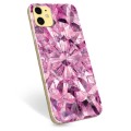 iPhone 11 TPU Suojakuori - Vaaleanpunainen Kristalli