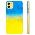 iPhone 11 TPU Kotelo Ukrainan Lippu - Kaksisävyinen