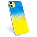 iPhone 11 TPU Kotelo Ukrainan Lippu - Kaksisävyinen
