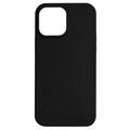 iPhone 12 Mini Essentials silikonikotelo - musta