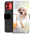iPhone 12 mini Premium Lompakkokotelo - Koira