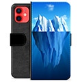 iPhone 12 mini Premium Lompakkokotelo - Jäävuori