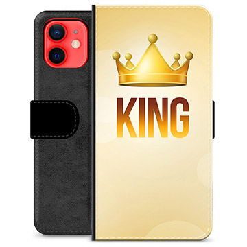 iPhone 12 mini Premium Lompakkokotelo - Kuningas