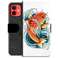 iPhone 12 mini Premium Lompakkokotelo - Koi Kala