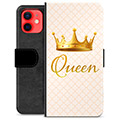 iPhone 12 mini Premium Lompakkokotelo - Kuningatar