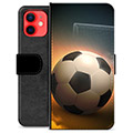 iPhone 12 mini Premium Lompakkokotelo - Jalkapallo