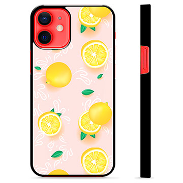 iPhone 12 mini Suojakuori - Sitruunakuvioinen