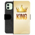 iPhone 12 Premium Lompakkokotelo - Kuningas