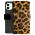 iPhone 12 Premium Lompakkokotelo - Leopardi