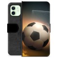 iPhone 12 Premium Lompakkokotelo - Jalkapallo