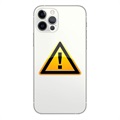 iPhone 12 Pro Takakannen Korjaus - sis. kehys - Hopea