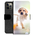 iPhone 12 Pro Max Premium Lompakkokotelo - Koira
