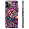 iPhone 12 Pro Max TPU Suojakuori - Abstraktit kukat
