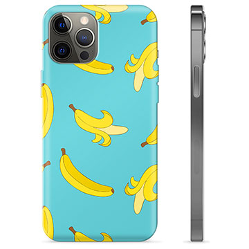 iPhone 12 Pro Max TPU Suojakuori - Banaanit