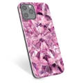 iPhone 12 Pro Max TPU Suojakuori - Vaaleanpunainen Kristalli