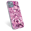 iPhone 12 Pro TPU Suojakuori - Vaaleanpunainen Kristalli