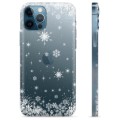 iPhone 12 Pro TPU Suojakuori - Lumihiutaleet