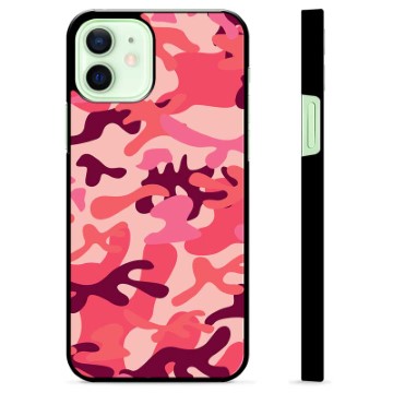 iPhone 12 Suojakuori - Pinkki Maastokuviointi
