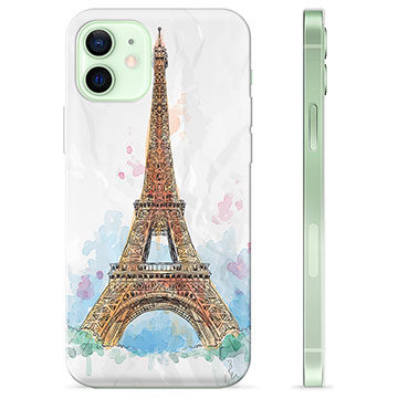 iPhone 12 TPU Suojakuori - Pariisi