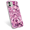 iPhone 12 TPU Suojakuori - Vaaleanpunainen Kristalli