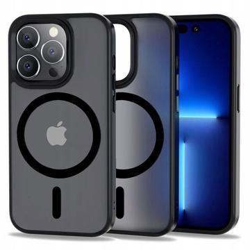 iPhone 12/12 Pro Tech-Protect Magmat Kotelo - MagSafe-yhteensopiva - Matta Musta