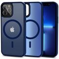 iPhone 12/12 Pro Tech-Protect Magmat Kotelo - MagSafe-yhteensopiva - Musta / Kirkas
