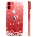 iPhone 12 mini TPU Suojakuori - Lumihiutaleet