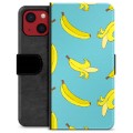 iPhone 13 Mini Premium Lompakkokotelo - Banaanit