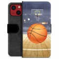iPhone 13 Mini Premium Lompakkokotelo - Koripallo