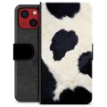 iPhone 13 Mini Premium Lompakkokotelo - Lehmännahka