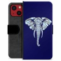 iPhone 13 Mini Premium Lompakkokotelo - Norsu