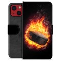iPhone 13 Mini Premium Lompakkokotelo - Jääkiekko
