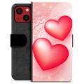 iPhone 13 Mini Premium Lompakkokotelo - Rakkaus