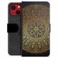 iPhone 13 Mini Premium Lompakkokotelo - Mandala