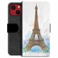 iPhone 13 Mini Premium Lompakkokotelo - Pariisi