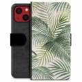 iPhone 13 Mini Premium Lompakkokotelo - Trooppinen