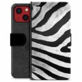 iPhone 13 Mini Premium Lompakkokotelo - Zeebra