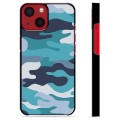 iPhone 13 Mini Suojakuori - Sininen Maastokuviointi