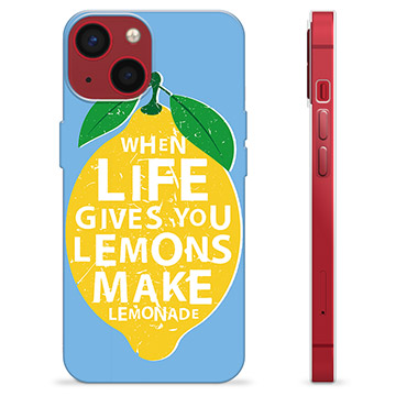 iPhone 13 Mini TPU Suojakuori - Sitruunat
