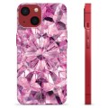 iPhone 13 Mini TPU Suojakuori - Vaaleanpunainen Kristalli