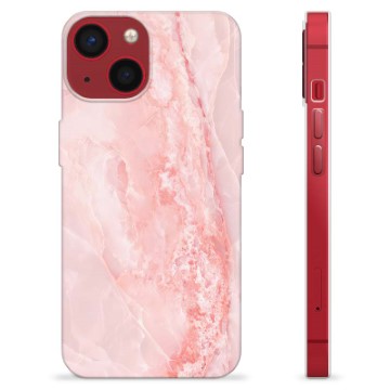 iPhone 13 Mini TPU Suojakuori - Ruusun Marmori