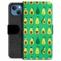 iPhone 13 Premium Lompakkokotelo - Avokado-kuvio