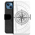 iPhone 13 Premium Lompakkokotelo - Kompassi