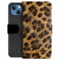 iPhone 13 Premium Lompakkokotelo - Leopardi