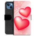 iPhone 13 Premium Lompakkokotelo - Rakkaus