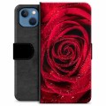 iPhone 13 Premium Lompakkokotelo - Ruusu